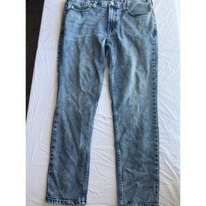 PacSun Skinny Comfort Stretch Light Wash Blue Jeans Mens 34x30 Acid Wash Denim